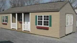 Custom Vinyl Garden Sheds Lancaster PA [upl. by Enialehs]