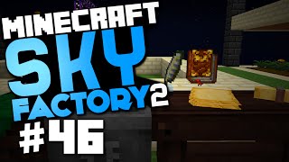 Minecraft Sky Factory 2 46 quotStarting Thaumcraft Scanning Broken Recipesquot [upl. by Rihaz]