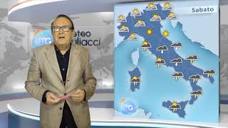 Previsioni meteo per sabato 21 ottobre Le piogge si spostano al Centrosud [upl. by Allecsirp447]