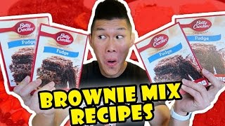 WHAT CAN YOU MAKE WITH BROWNIE MIX  Life After College Ep 529 [upl. by Dibri]