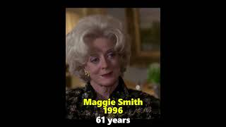 Maggie Smith Through The Years evolution thenandnow [upl. by Fayth519]