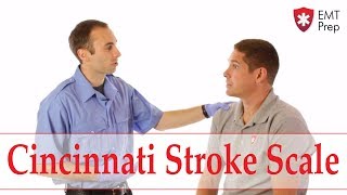 Cincinnati Stroke Scale Review  EMTprepcom [upl. by Atoiganap]