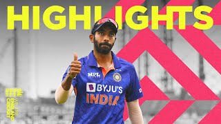 Brilliant Bumrah Takes 619  Highlights  England v India  1st Mens Royal London ODI 2022 [upl. by Stich]