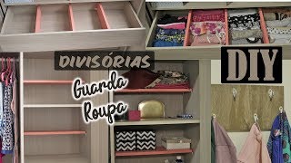 IDEIAS PARA ORGANIZAR GUARDA ROUPA E QUARTO [upl. by Alleciram191]