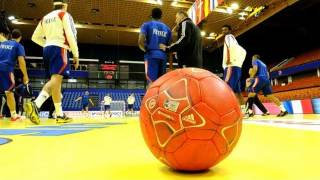 Euro de Handball léquipe de France à lentraînement à Novi Sad [upl. by Fidel]