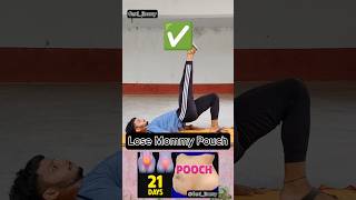 Lose Mommy Pouch💯✅ shorts trending exercise weightloss [upl. by Ferne]