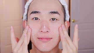 How I 10Step Skincare Routine  Acne Brightening moisture [upl. by Yalcrab]