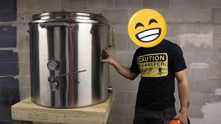 NEW 850lb Bottling tank Review [upl. by Eniagrom]