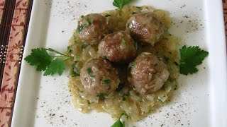 Polpette in bianco  White Wine Meatballs [upl. by Sirraj]