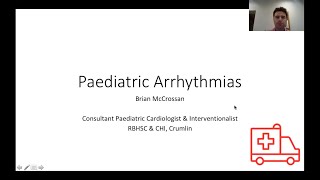 Paediatric Arrhythmias  Paediatric Emergencies 2020 [upl. by Yole]