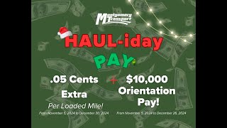 Hauliday Pay is here to make your day Make more money now until the end of the year [upl. by Atik]