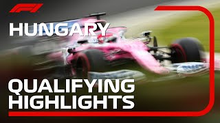 2020 Hungarian Grand Prix Qualifying Highlights [upl. by Nylidnam]