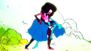 Fusion de LAPIS y GARNET 【animación】 steven universe [upl. by Guss680]