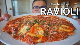 How to make RAVIOLI  BEEF RAVIOLI [upl. by Blase]