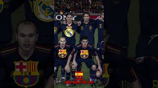 Squad SPAIN World Cup 2010  Dominasi Pemain Barcelona [upl. by Davie]