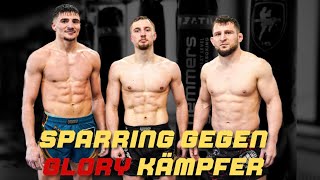 Sparring gegen Glory Kämpfer “Ahmad Chikh Mousa“ 👊🏻 LEBER KO 😖 [upl. by Hum]