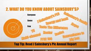 Top 5 Sainsburys Interview Questions and Answers [upl. by Bobker]