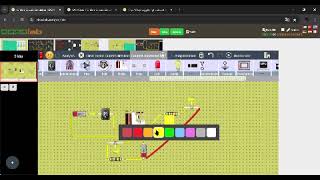 cara membuat rangkaian flip flip di dcaclab [upl. by Antoine]