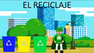 EL RECICLAJE PARA NIÑOS APRENDE A RECICLAR EN ESPAÑOL [upl. by Ennirroc]