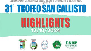 31° Trofeo San Callisto  Highlights 4K 60fps [upl. by Tresa552]