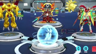 Digimon New Century  Takutoumon WM Mega Trial  Alphamon Ouryuken showcase [upl. by Junieta749]