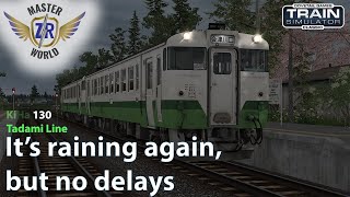 Spring thunder walking of insects  Tadami Line  KiHa 40  Train Simulator Classic [upl. by Emeline]