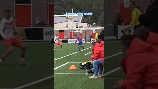 Lekkere actie Wesley ⚽️💪  football footballskills soccer shorts shortsvideo fyp fypシ゚ wow [upl. by Carlie]