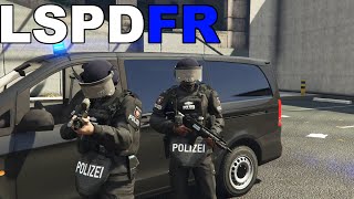 SEK Team im GROßEINSATZLspdfrGTA VDeutschGerman [upl. by Eillac]