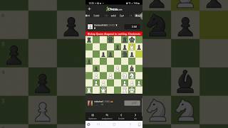 Bishop Queen diagonal to castling Checkmate Bundesliga Schach Schach tv 11 August 2024 [upl. by Drofyar]