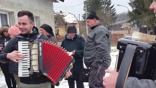 Voznja Badnjaka Cukali  Badnji dan 2019 Video 3 [upl. by Kippar668]