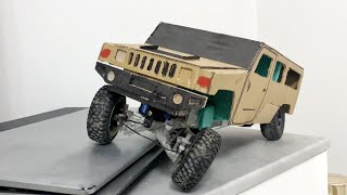 Rc Trophy Truck Homemade Hummer H1 [upl. by Aay]