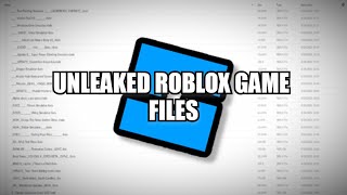 500 UNLEAKED ROBLOX GAME FILES [upl. by Koralie657]