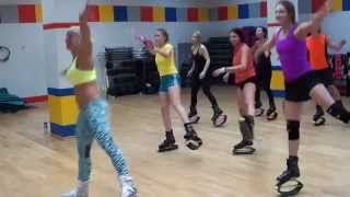 Фитнес семинар Kangoo jumps Ведет Timea Sifter v2 [upl. by Sabina]