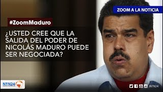 ¿Puede ser negociada la salida de Nicolás Maduro [upl. by Andria826]