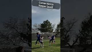 ⚽Corner Kick to Keeper Save theofficialvu referee pov [upl. by Azitram]