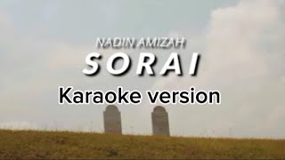 Sorainadin amizah karaoke version [upl. by Sancha]