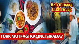 Dünyanın En İyi 100 Mutfağı  Türk Mutfağı Kaçıncı Sırada [upl. by Winters]