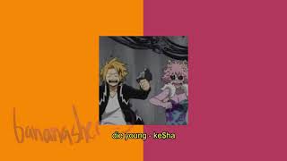 denki kaminari  mina ashido playlist [upl. by Tuttle]