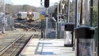 LIRR Train 8737 at Speonk on Saturday January 5 2012 [upl. by Nicol]