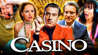 CASINO 1995 MOVIE REACTION FIRST TIME WATCHING Robert De Niro  Martin Scorsese  Joe Pesci [upl. by Whitford]