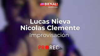 Improvisación  Lucas Nieva y Nicolas Clemente  PROREC en cápsula [upl. by Sirod267]