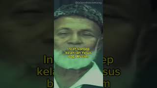 Ahmed Deedat  Inilah kisah kelahiran Yesus dalam Quran shorts [upl. by Safoelc954]