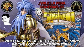 LOS GUERREROS DEL ZODIACO VIDEO REVIEW DE DEUTEROS DE GEMINIS DE THE LOST CANVAS SHINETIME [upl. by Nilyak]