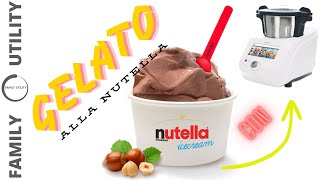 GELATO alla NUTELLA monsieur silvercrest [upl. by Ecnarrat184]