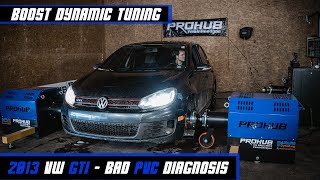 How To Diagnose Bad PCV  2013 VW MK6 GTI [upl. by Odanref157]