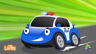 Police chase Robber Toys  Police Car Cartoon video for Kids [upl. by Nraa876]