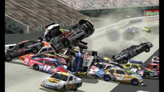 Nascar racing 2003 season wrecks 1 [upl. by Healey]