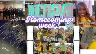 Homecoming Week Vlog Homecoming Court TP Houses etc [upl. by Etteb]