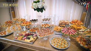 Wedding Appetizer Buffet Table  018  The Best wedding buffet table decorating ideas [upl. by Doownelg]