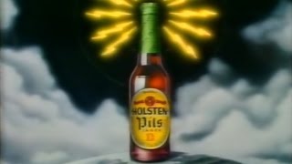 Holsten Pils Advert with Griff Rhys Jones amp John Wayne 19881989 [upl. by Aniahs]